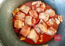 Illustration of how to make fermented bean curd and pork ribs 6