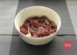 Illustration of how to make An-style toothpick beef 2