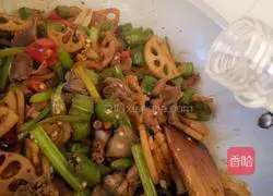 Illustration of how to make appetizing chicken offal 11