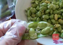 How to make fried edamame with meat Illustration 1
