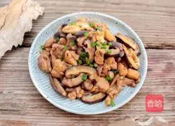 Illustration of how to make chicken with mushrooms 9