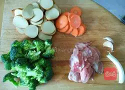 Illustration of how to make refrigerator stir-fry 1