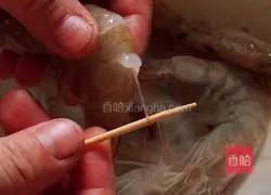 Illustration of salt grilled prawns 1