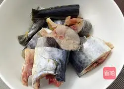 Braised mackerel Illustration of how to do it 1