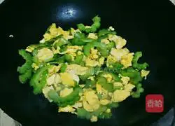 Bitter Melon Scrambled Egg Recipe Illustration 5