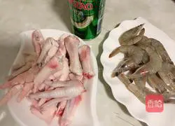 Soft and glutinous [Prawn and Chicken Feet Stew] Recipe Illustration 1