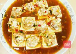 Illustration of how to make stuffed tofu 7