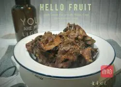 Illustration of how to make soy sauce bones 9