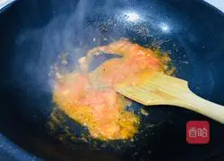 Illustration of how to stir-fry cauliflower with tomatoes 11