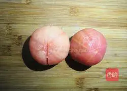 Tomato Illustration of how to make chicken meatballs 8