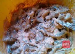 Illustration of how to make crispy shrimp 2