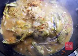 Illustration of braised oxtail fish 12