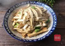 Spicy dried tofu Practice illustration 10