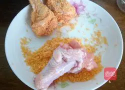 Illustration of how to make fried chicken legs 4