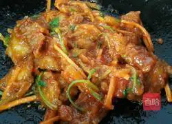 Illustration of how to make hotpot pork 11