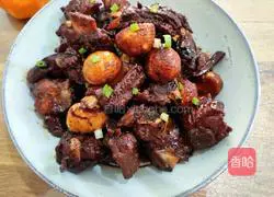 Chestnut pork chop recipe 3