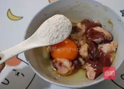 The most delicious pineapple gooseberry Illustration of how to make pork meat 4