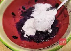 # Steamed Vegetables# Purple Sweet Potato Quail Egg Pudding Recipe Illustration 3