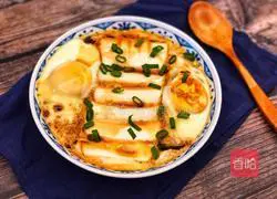 Illustration of how to make tofu with eggs 7