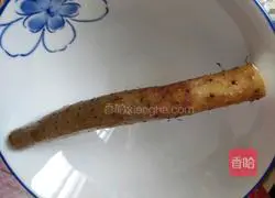 Illustration of making sweet and sour yam meatballs 3