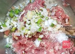 Illustration of how to make meat stuffed with mushrooms 3