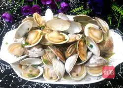Illustration of how to make steamed clams 10