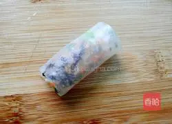 Illustration of how to make crystal winter melon rolls 8