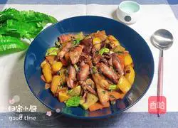 Illustration of how to make fried squid with soy sauce (10-minute quick dish) 13