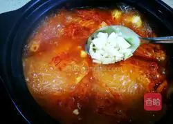Korean spicy cabbage soup recipe 11