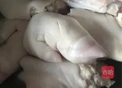 Bean curd pig trotters# Lantern Festival on the 15th day of the first lunar month# Illustration of how to do it 1