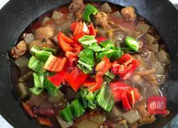 Illustration of Beer Konjac Chicken Stew 10