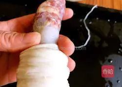 Illustration of homemade sausages 16