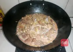 Illustration of how to make braised pork knuckles with peanuts 9