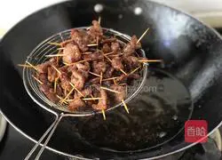 Anti-style toothpick beef Illustration of how to do it 7