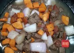 Illustration of French red wine braised beef 15