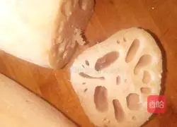 Illustration of how to make bacon, glutinous rice and lotus root 6