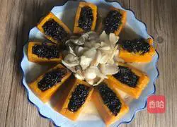 Healthy Dessert ~ Illustration of Stuffed Pumpkin 10