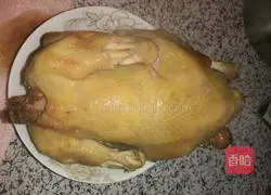 Illustration of how to make salt-baked chicken 6