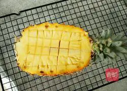 Illustration of how to make pineapple sour pork 2