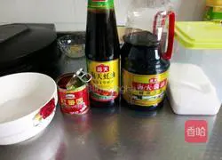 Illustration of how to make black pepper, beef and enoki mushrooms 3