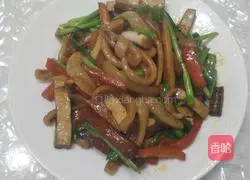 Illustration of how to make three shredded squid 8