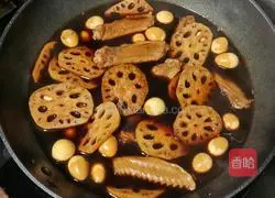 Illustration of how to make Braised Vegetable Bento 12