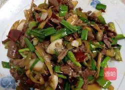 Illustration of how to make stir-fried beef 6