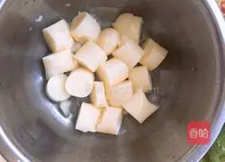 Illustration of Braised Japanese Tofu 1