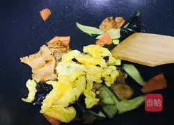 Illustration of how to make Mushu meat 12