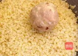 Illustration of how to make millet and celery meatballs 11