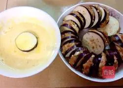 Illustration of how to make fish-flavored eggplant boxes 6