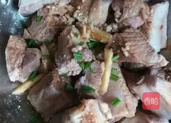 Illustration of how to make pork ribs 2