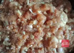 Illustration of how to make pumpkin stuffed with meat 1