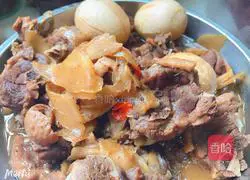 Illustration of how to make braised duck with ginger 6